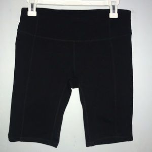 Black bike shorts